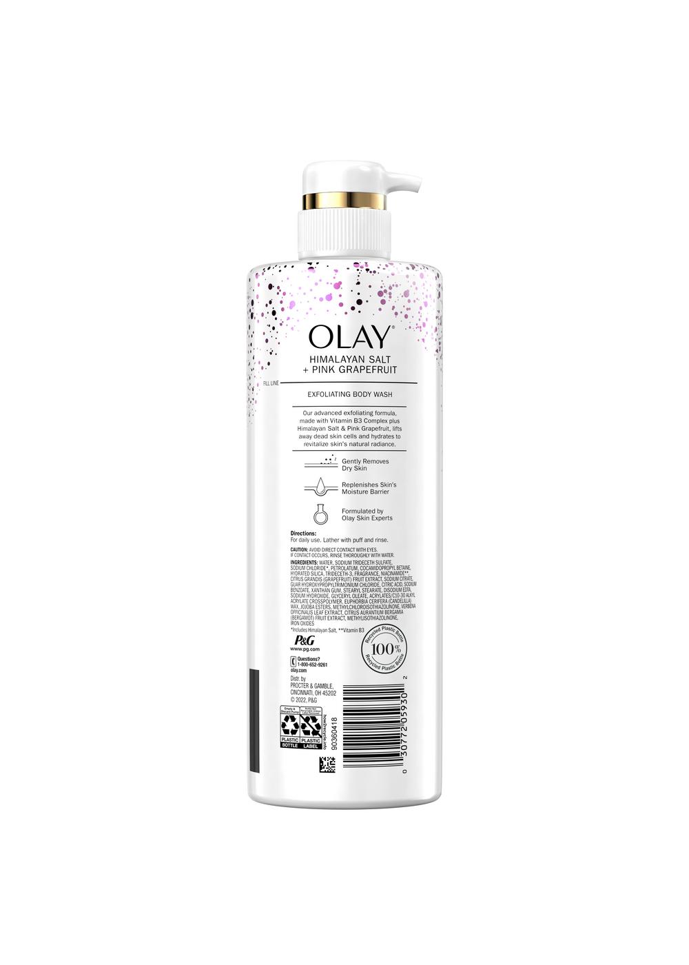 Olay Exfoliating Body Wash Himalayan Salt & Pink Grapefruit Shop