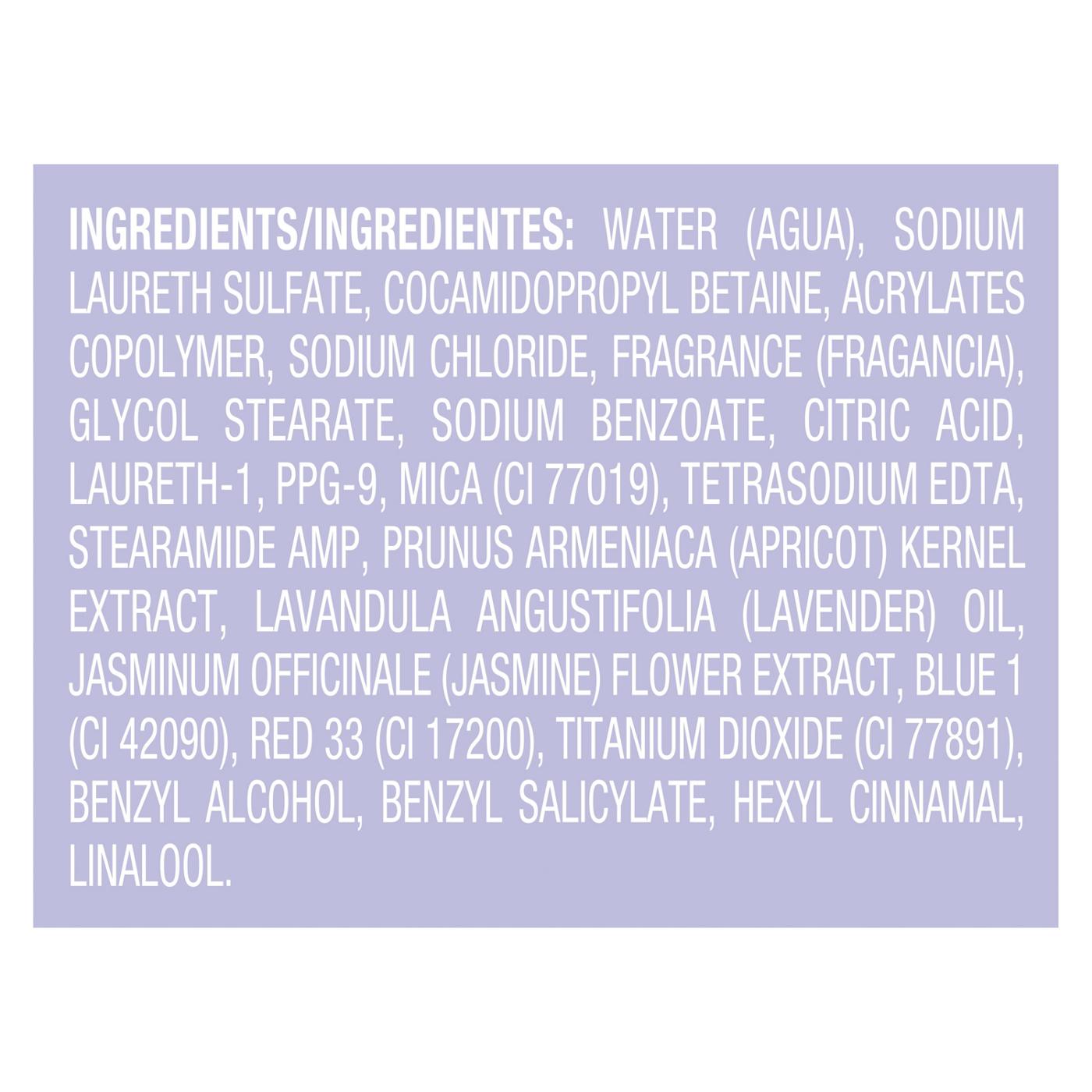 Caress Relaxing Body Wash - Jasmine and Lavender Oil; image 2 of 7