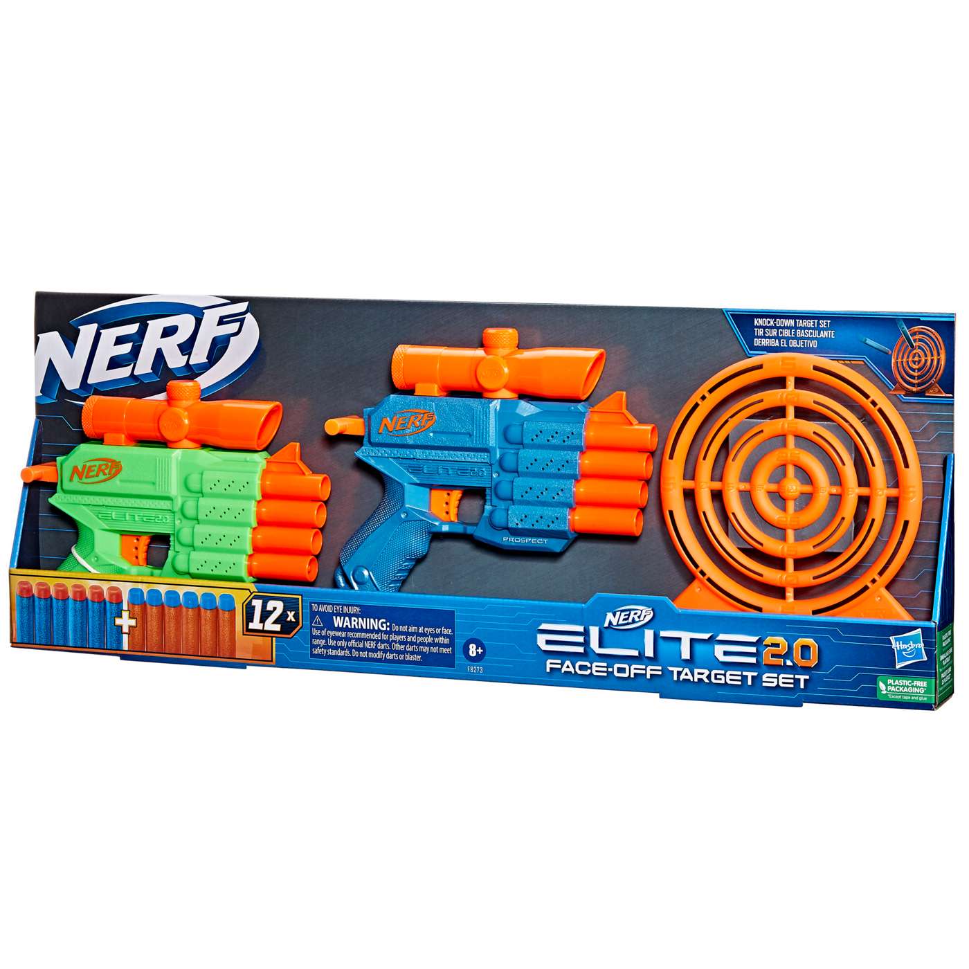 Nerf Elite 2.0 Face-Off Target Dart Blaster Set; image 4 of 7