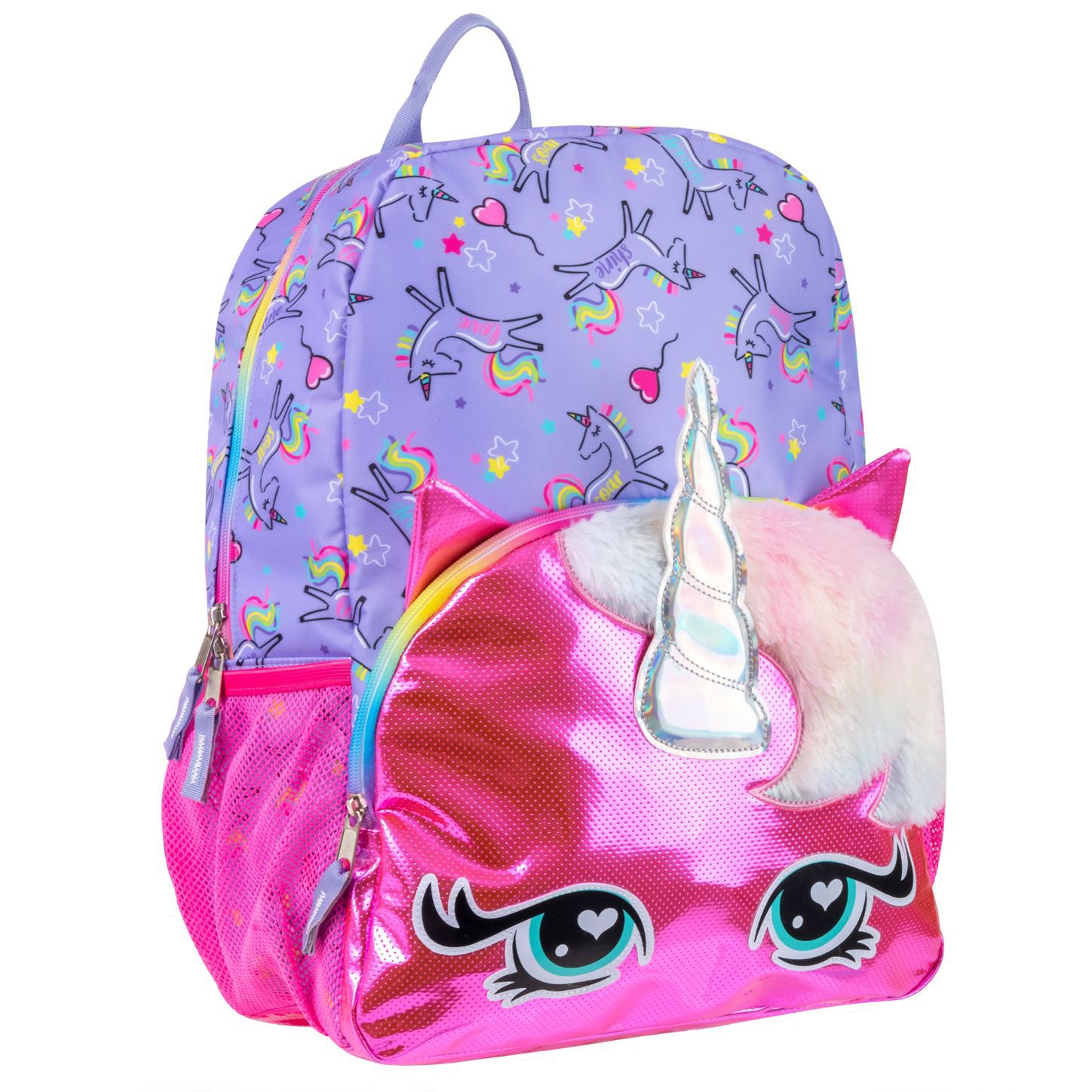 Trailmaker Kids Iridescent 3D Unicorn Backpack - Shop Backpacks at H-E-B