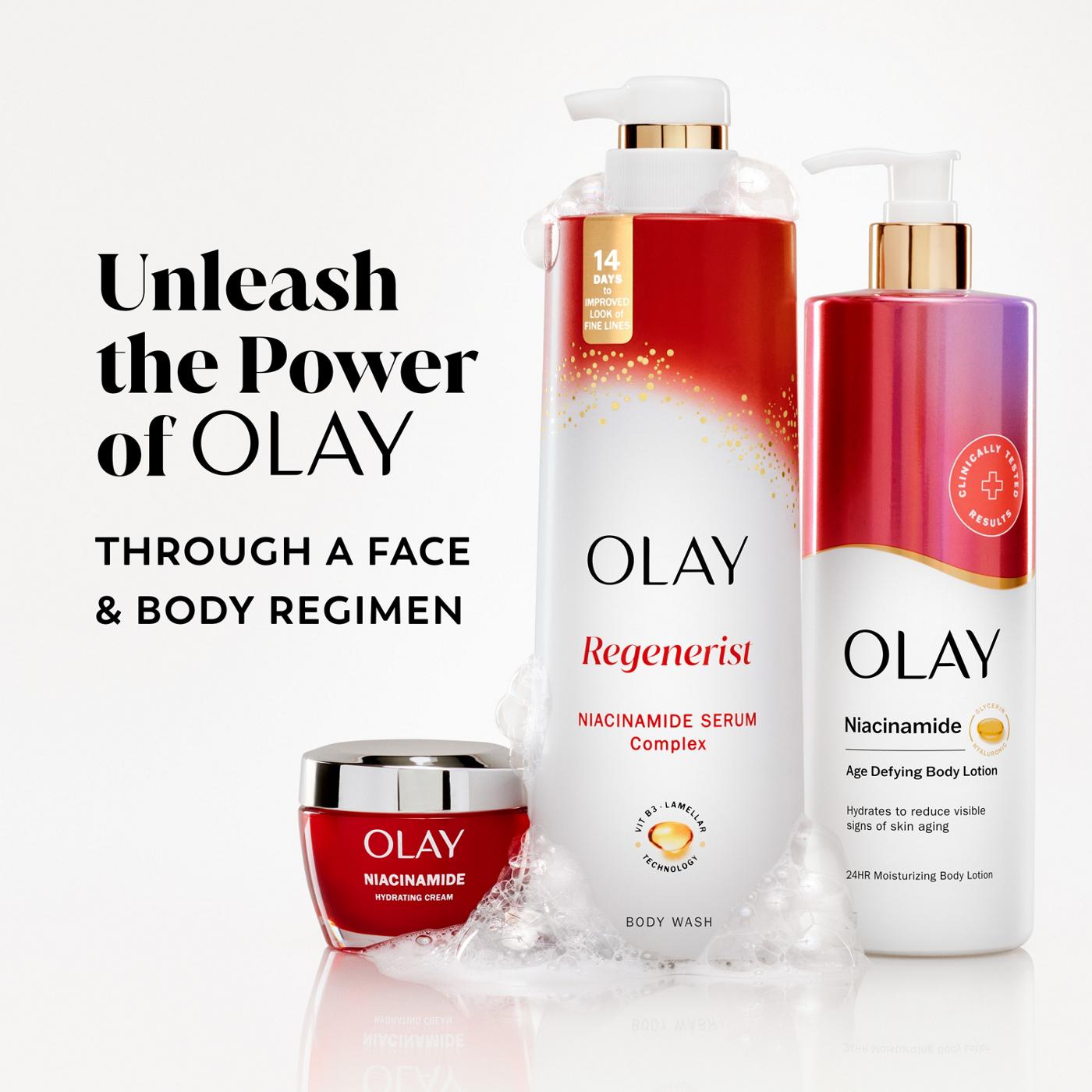 Olay Regenerist Body Wash with Niacinamide Serum Complex; image 7 of 9
