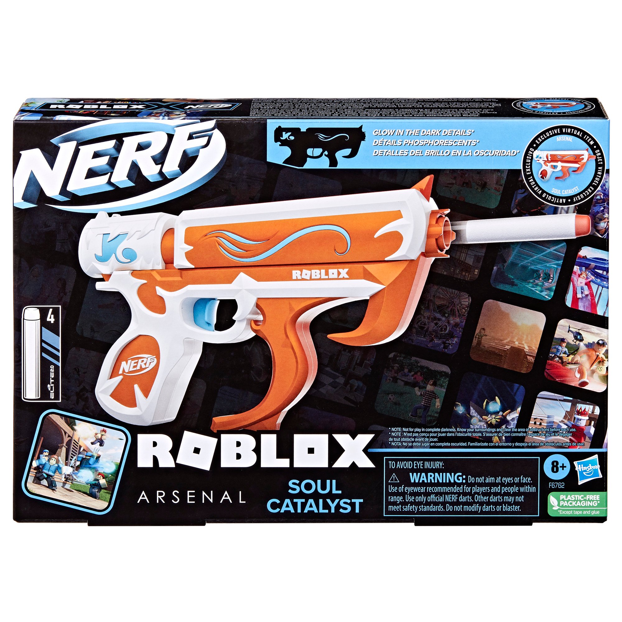 Nerf Roblox Arsenal: Soul Catalyst Dart Blaster - Shop Blasters at H-E-B