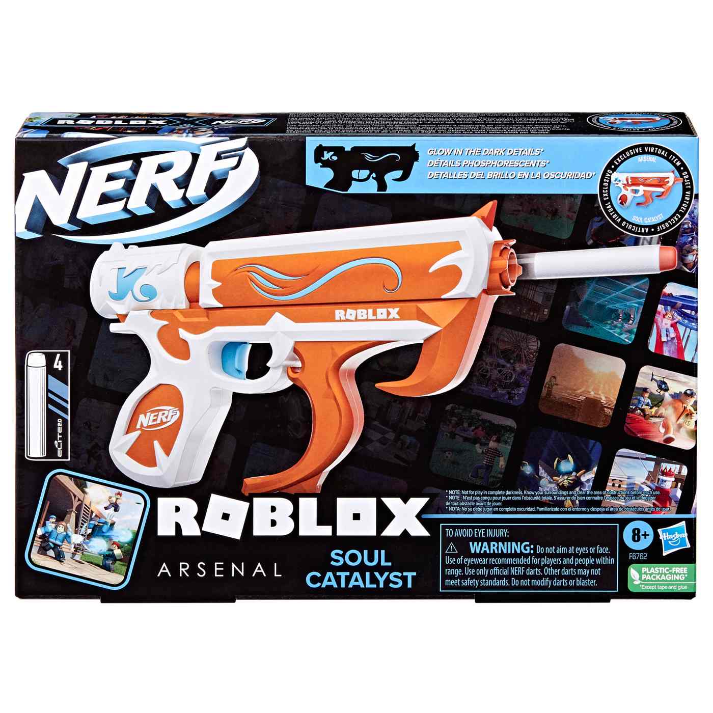 Nerf Roblox Arsenal: Soul Catalyst Dart Blaster; image 1 of 4