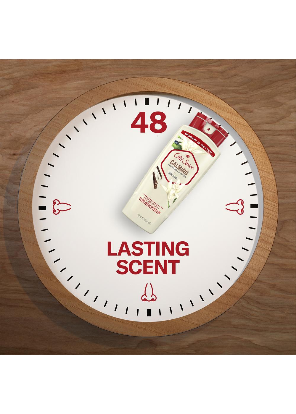 Old Spice Body Wash Calming with Vanilla Shop Body wash at HEB