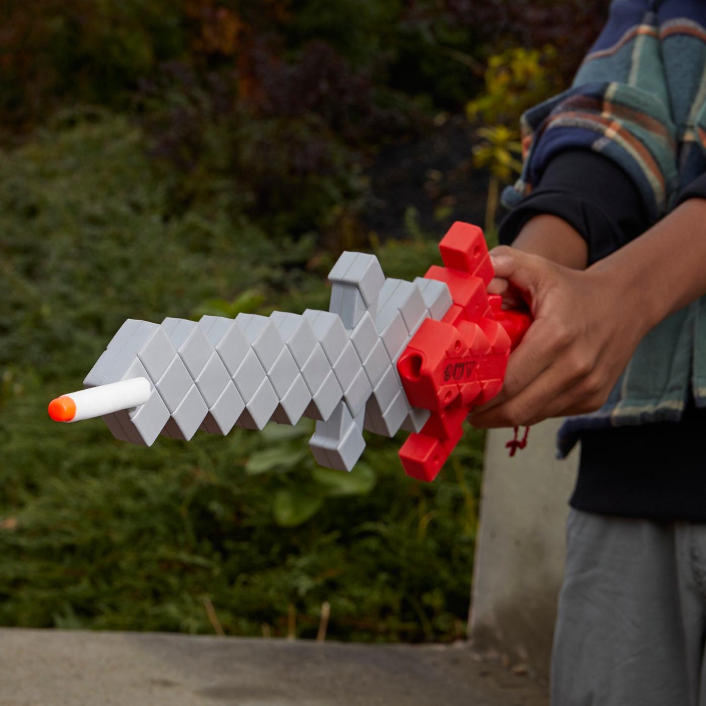 Nerf Minecraft Heartstealer Foam Sword Dart Blaster; image 2 of 5