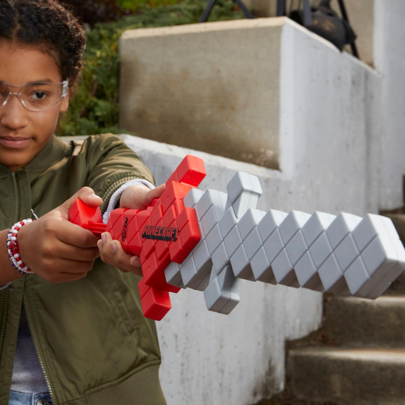 Nerf Minecraft Heartstealer Foam Sword Dart Blaster; image 3 of 5