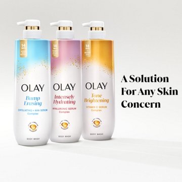 Olay Intensely Hydrating Body Wash with Hyaluronic Serum Complex, 20 oz