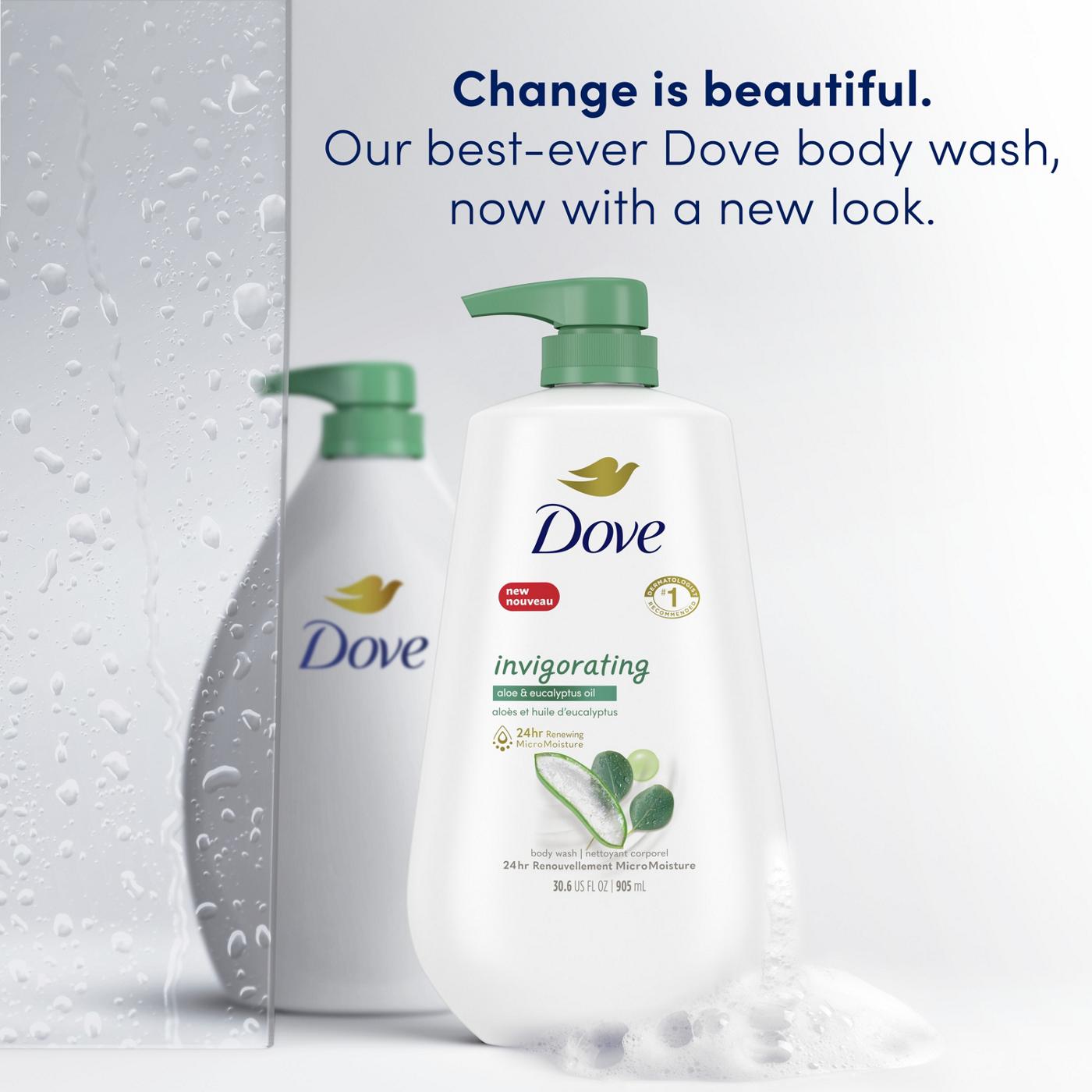 Dove Invigorating Body Wash - Aloe & Eucalyptus Oil; image 6 of 8