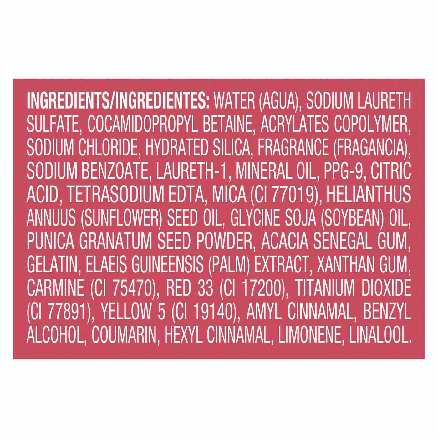 Caress Moisturizing Body Wash - Pomegranate & Coconut Milk; image 5 of 7