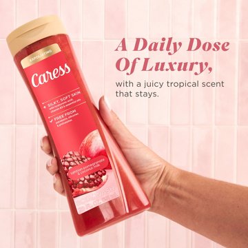 Caress Moisturizing Body Wash - Pomegranate & Coconut Milk
