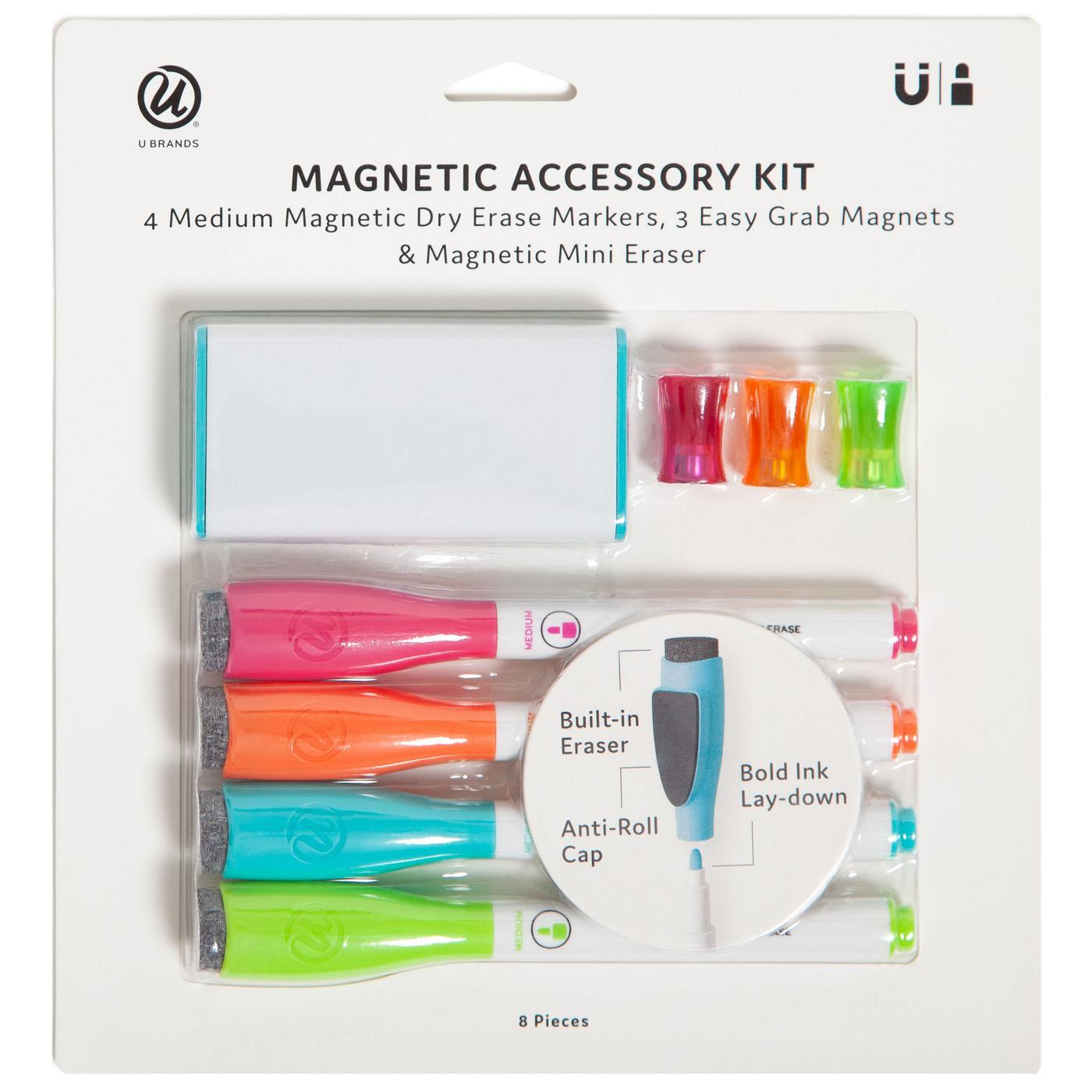 U Brands Brights Magnetic Dry Erase Board Accessory Kit; image 1 of 3