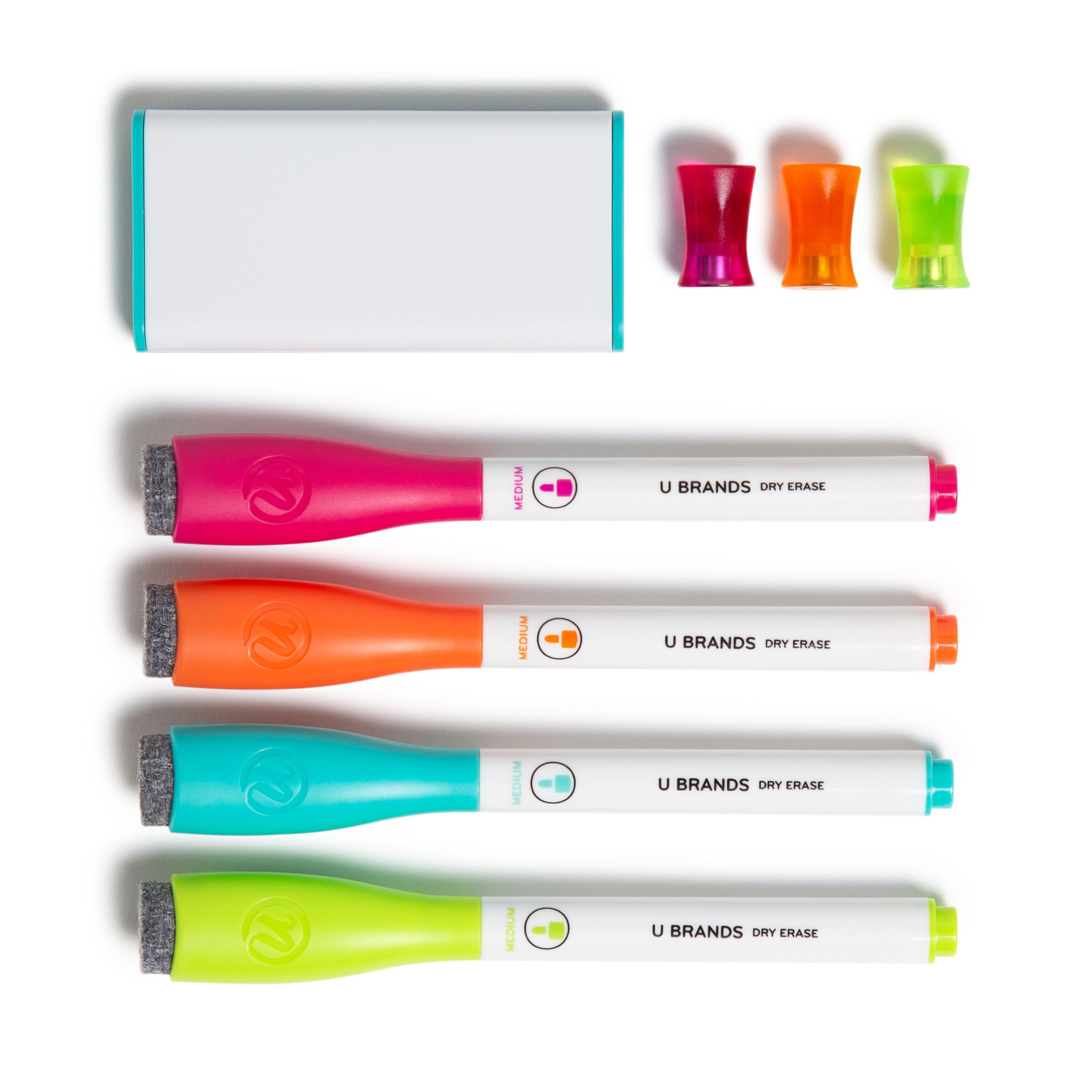 U Brands Double Ended Magnetic Dry Erase Markers - Shop Highlighters &  Dry-Erase at H-E-B