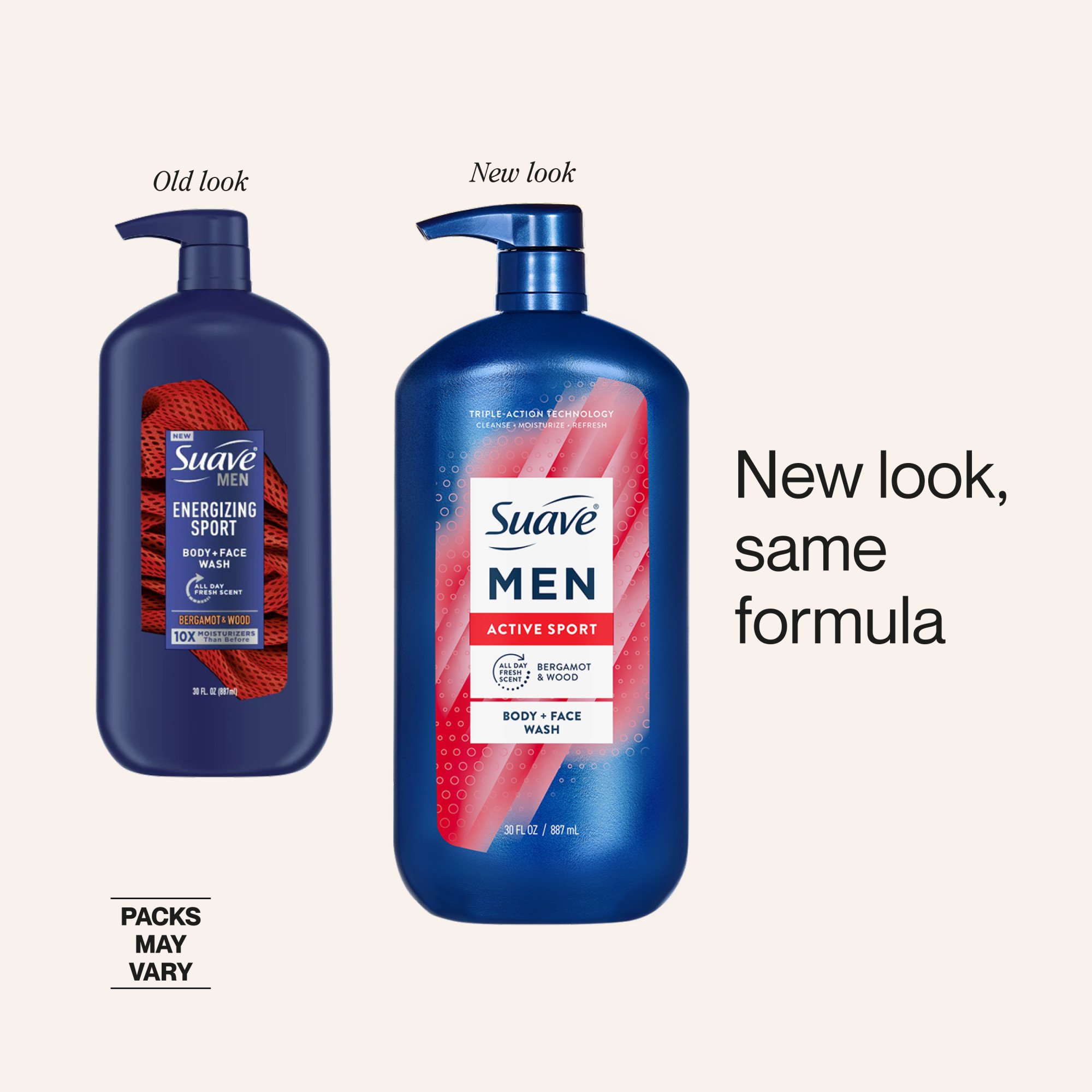 Suave Men Face & Body Wash - Active Sport - Shop Body wash 