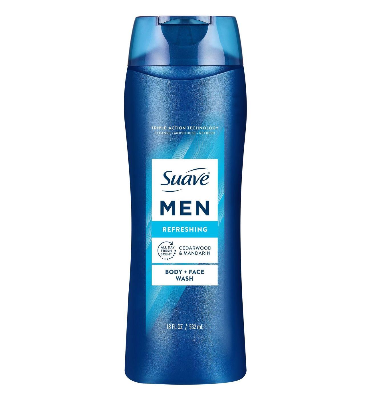 Suave Men Face & Body Wash, Refreshing Shop Body wash at HEB