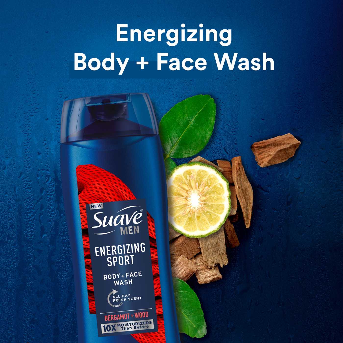 Suave Men Body + Face Wash - Energizing Sport; image 6 of 8