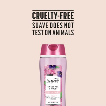 Suave Uplifting Body Wash - Sweet Pea & Violet, 18 oz