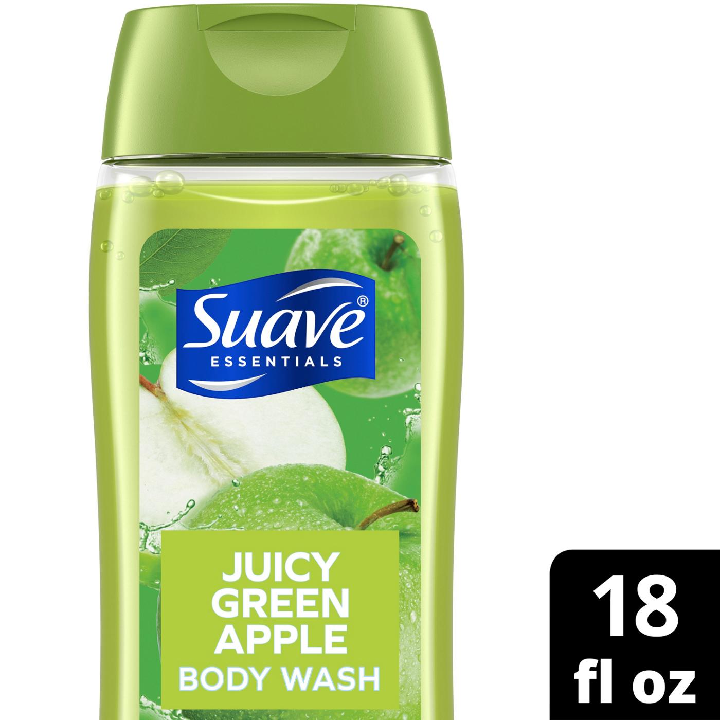 Suave Essentials Gentle Body Wash - Juicy Green Apple; image 2 of 7