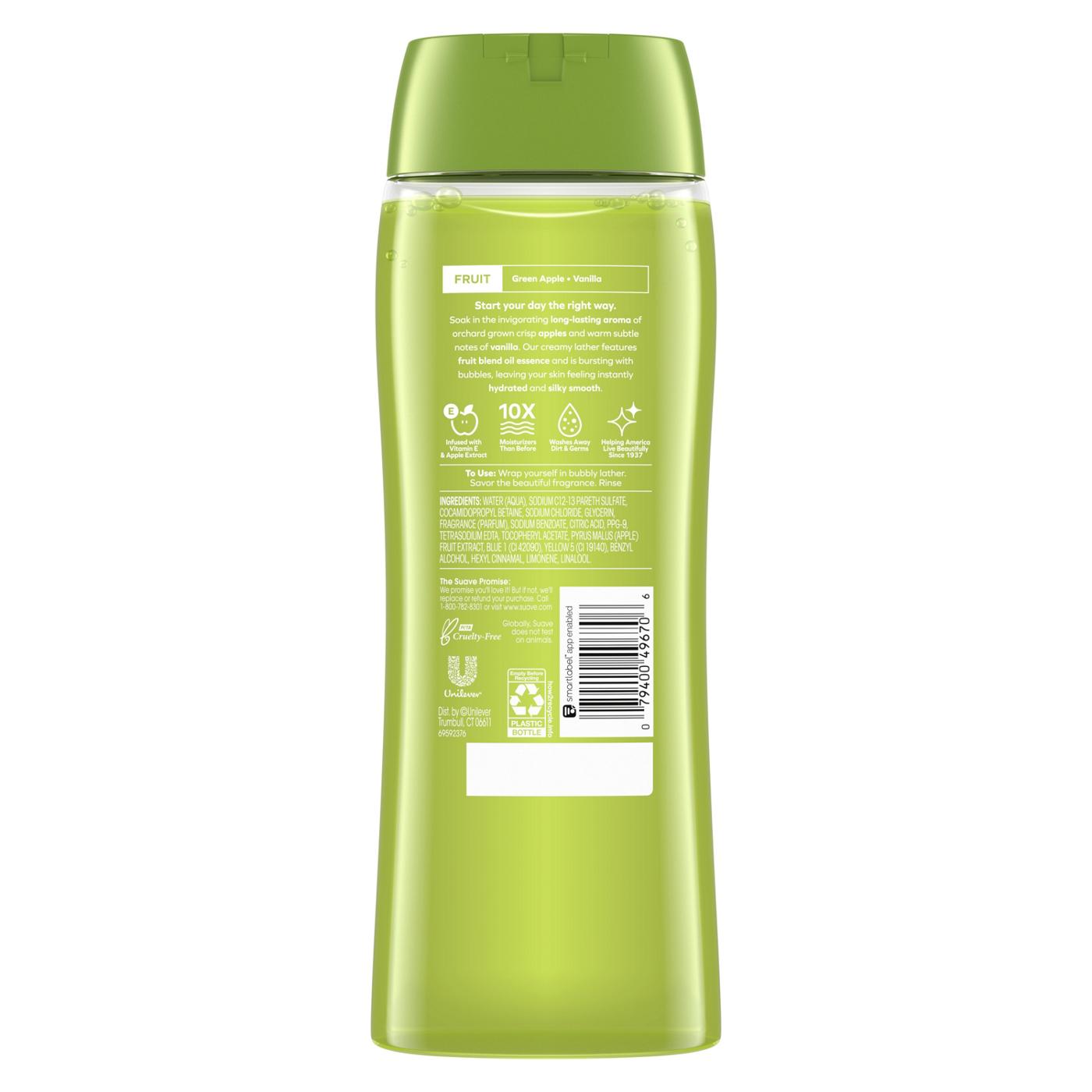 Suave Essentials Gentle Body Wash - Juicy Green Apple; image 6 of 7