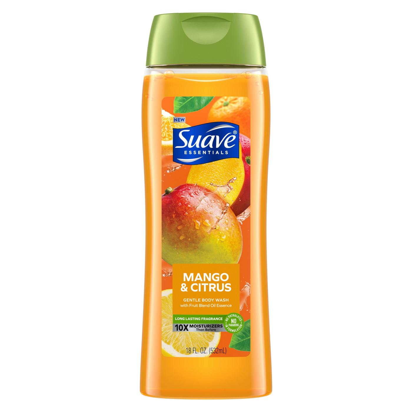 Suave Essentials Gentle Body Wash - Mango & Citrus; image 1 of 7