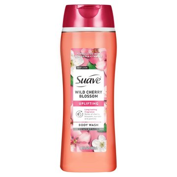 Suave Uplifting Body Wash - Wild Cherry Blossom, 18 oz