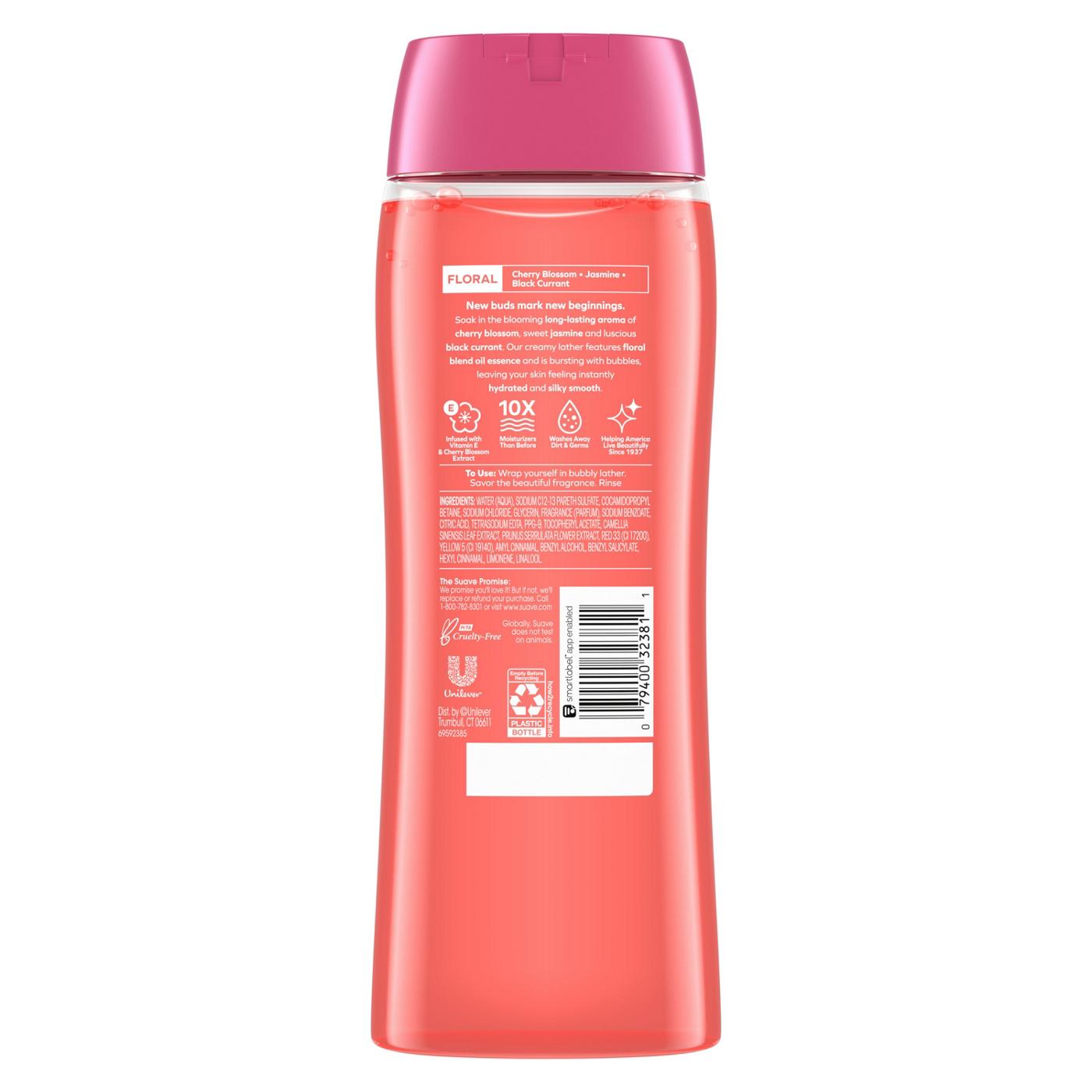 Suave Essentials Gentle Body Wash - Wild Cherry Blossom; image 4 of 5