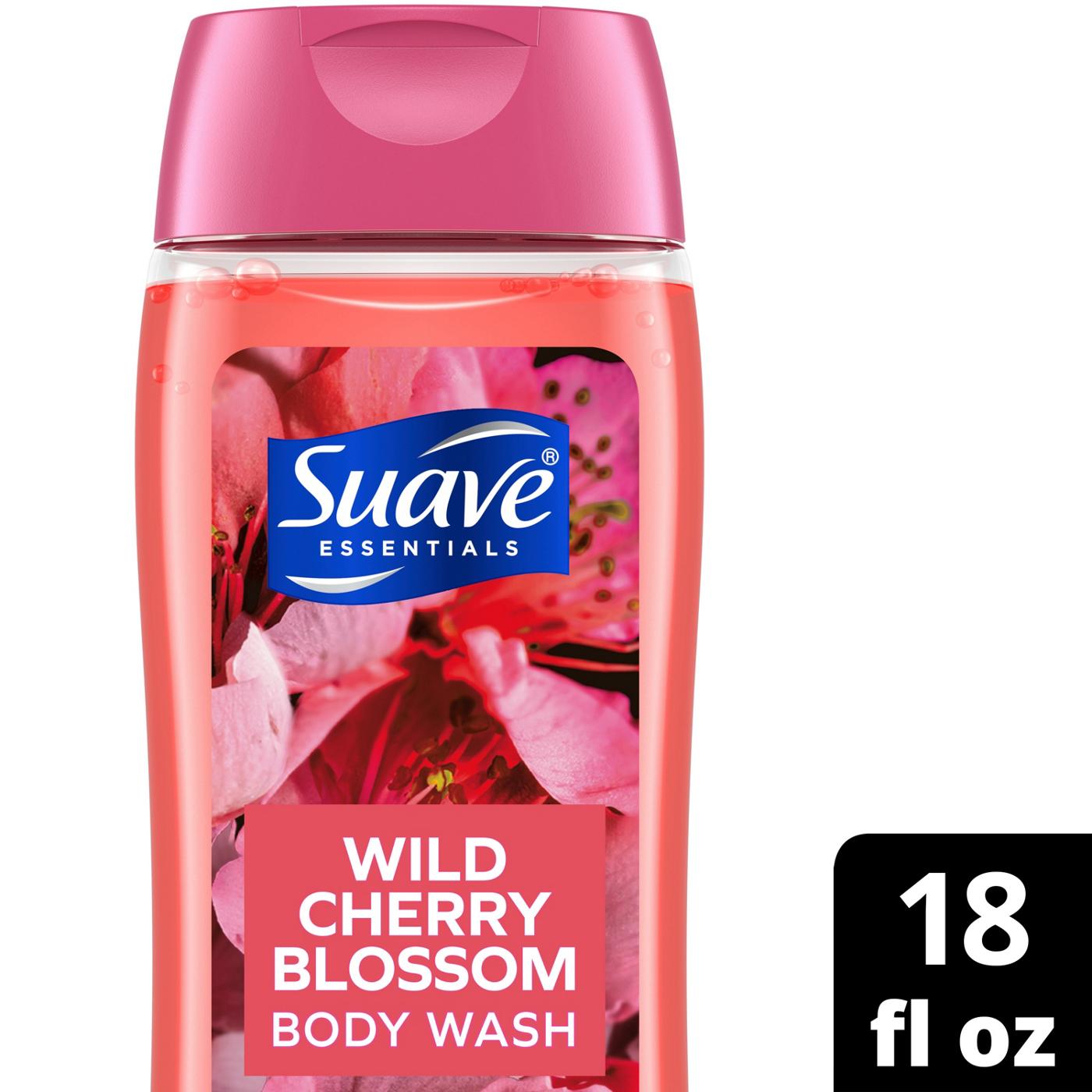 Suave Essentials Gentle Body Wash - Wild Cherry Blossom; image 5 of 5