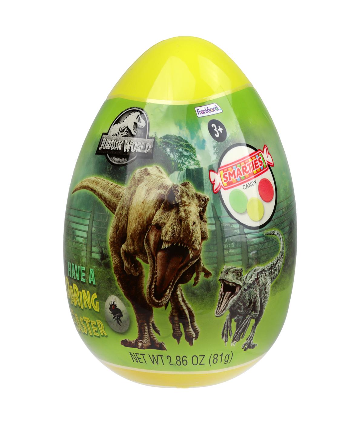 Frankford Jurassic World Giant Easter Egg with Smarties; image 1 of 2