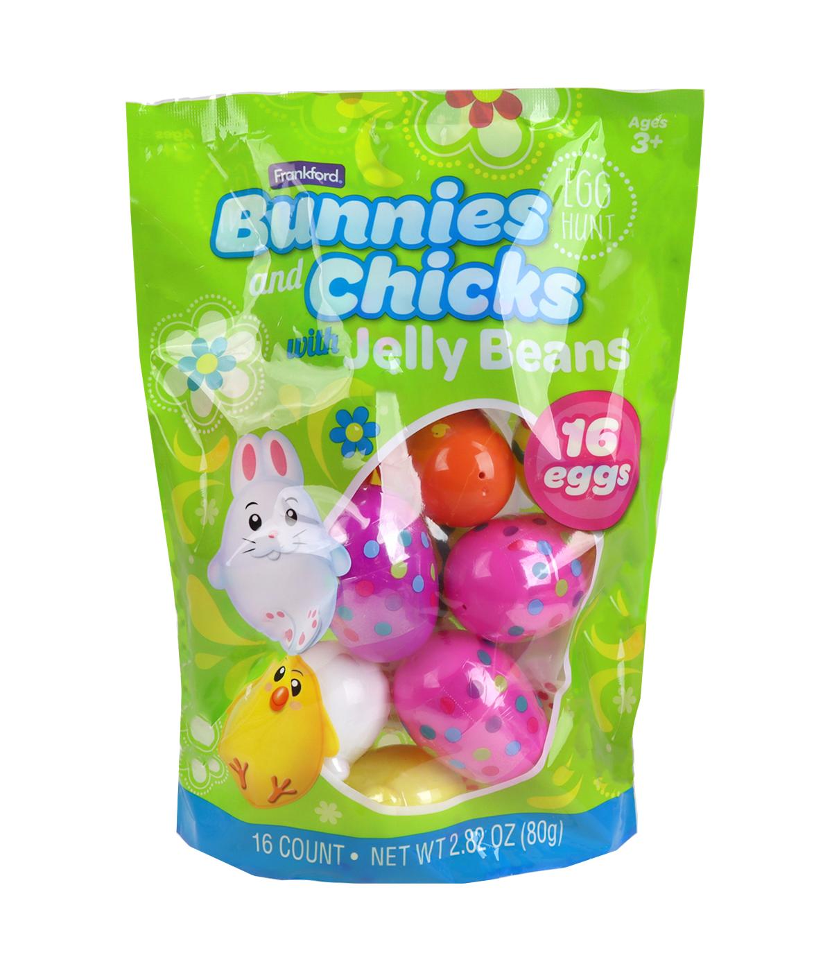 Frankford Bunnies And Chicks Easter Eggs With Jelly Beans Shop Candy At H E B