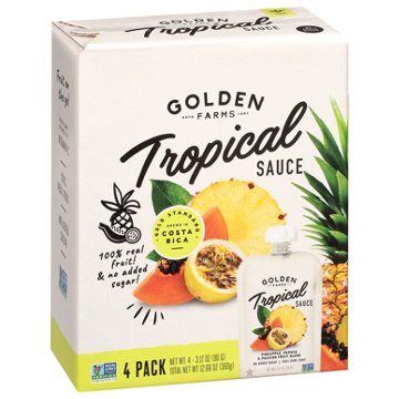 Golden Farms Tropical Sauce Pouches, 4 ct