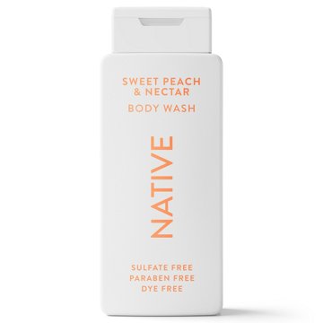 Native Body Wash, Sweet Peach & Nectar Scent