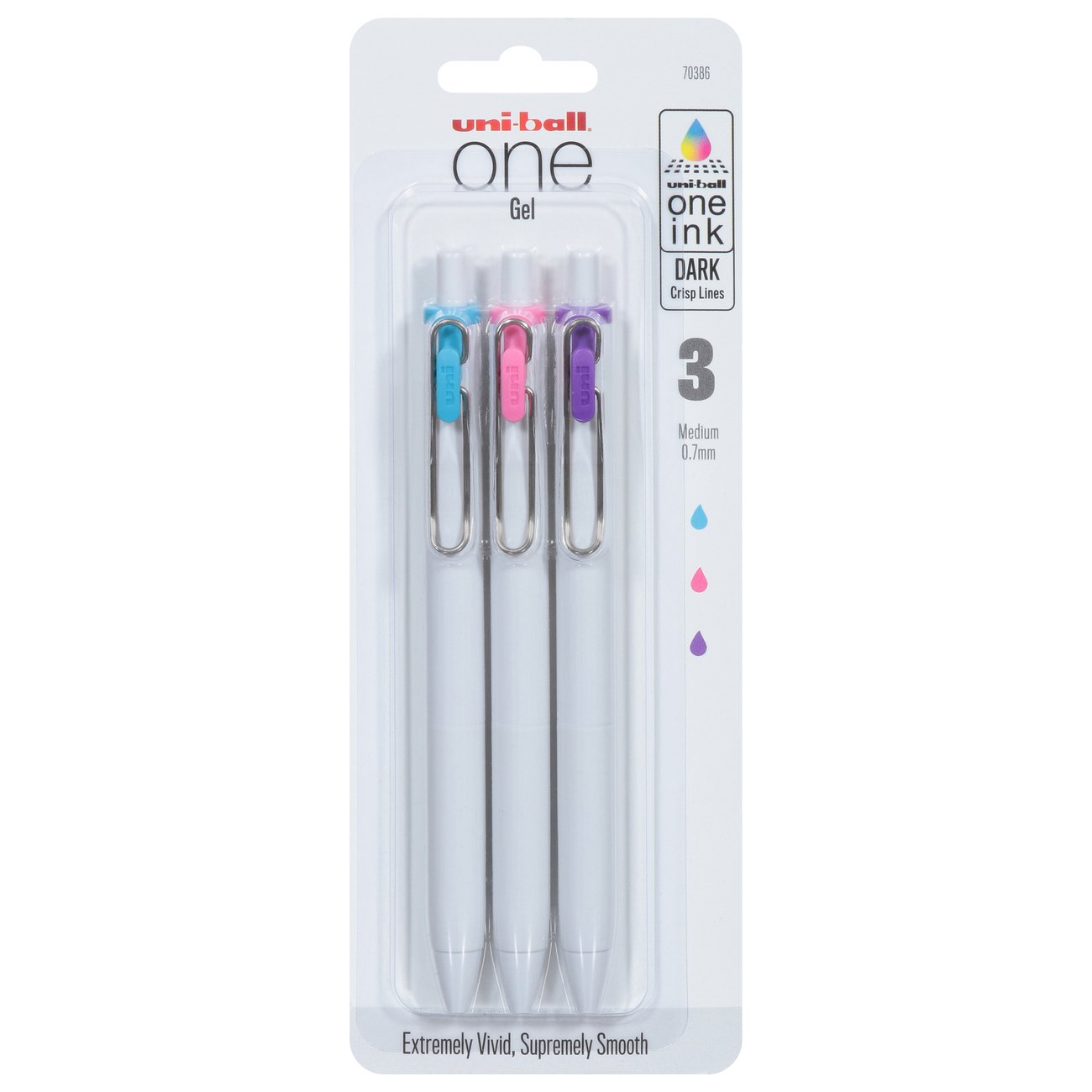 BIC Gel-ocity Quick Dry 0.7mm Gel Pens - Assorted Ink - Shop Pens at H-E-B