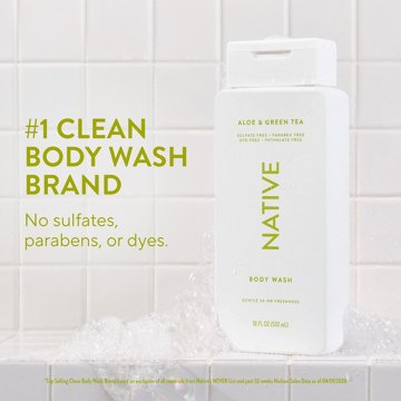 Native Body Wash, Aloe & Green Tea Scent