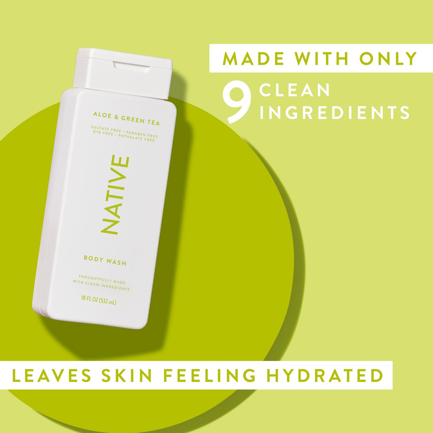 Native Body Wash - Aloe & Green Tea; image 7 of 10