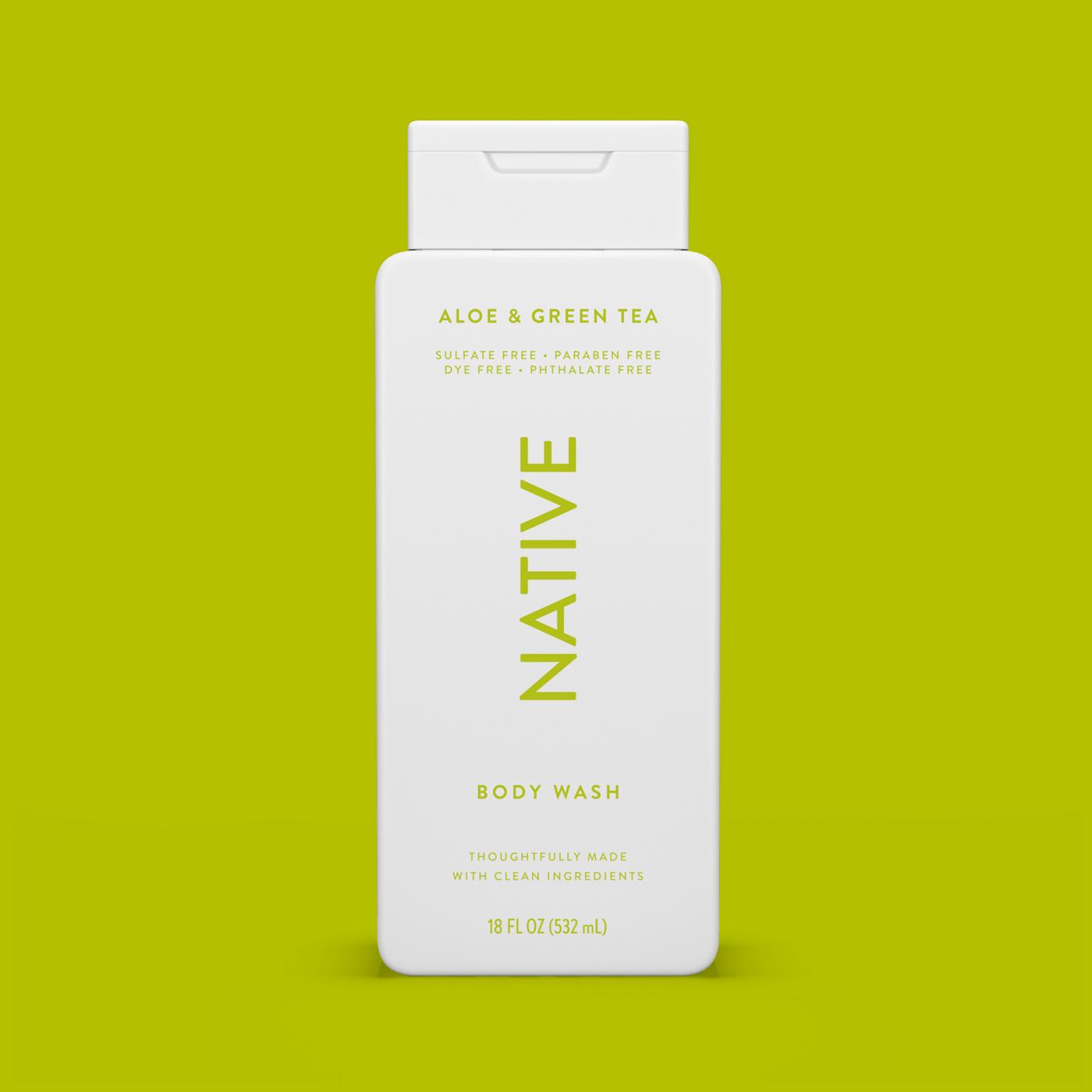Native Body Wash - Aloe & Green Tea; image 8 of 10