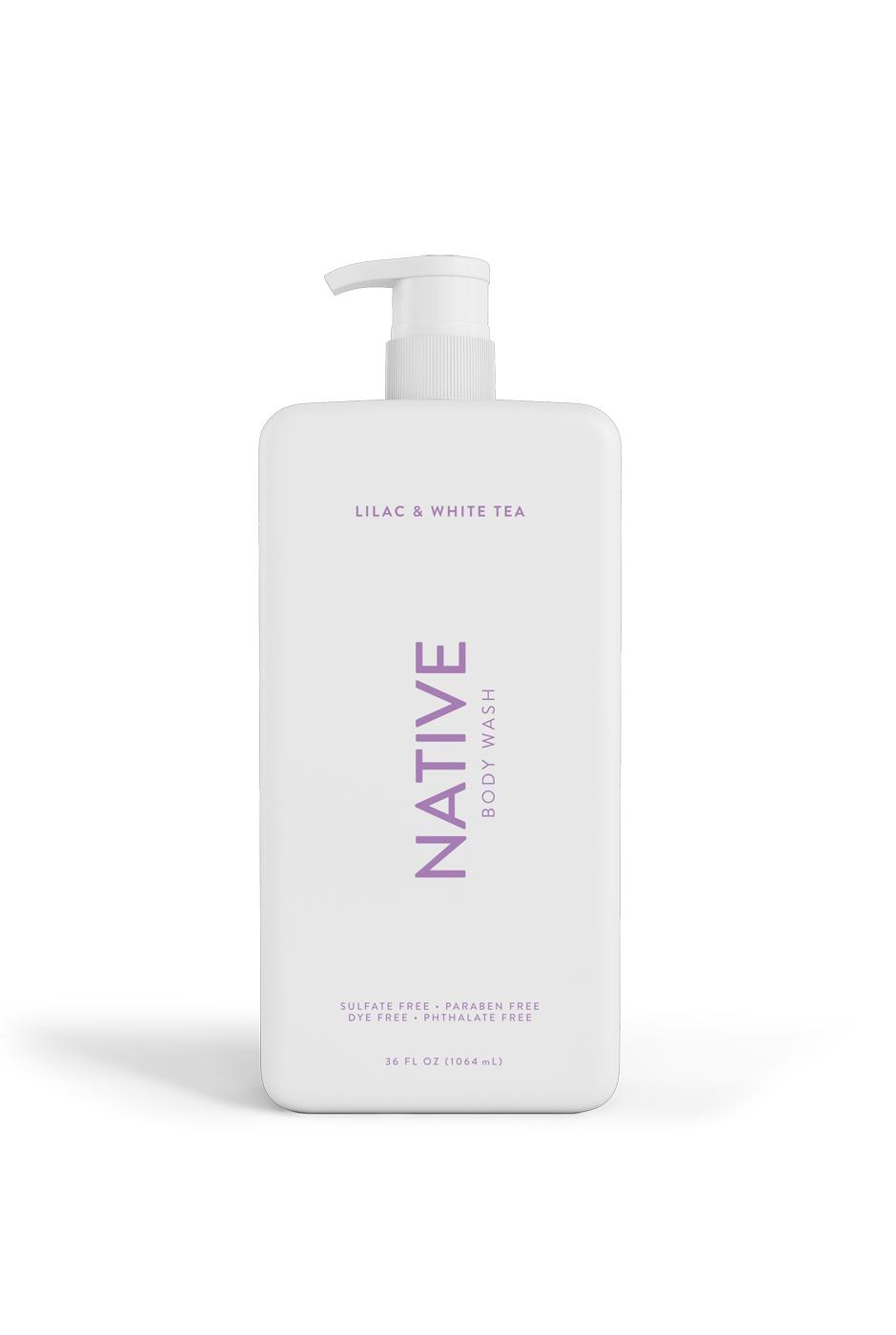 Native Body Wash - Lilac & White Tea; image 1 of 2