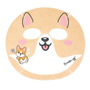 The Crème Shop Be Juicy, Skin! Animated Corgi Face Mask