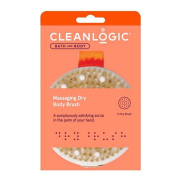 Cleanlogic Massaging Dry Body Brush