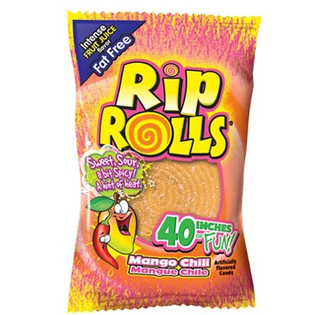 The Foreign Candy Company Rip Rolls Mango Chili, 1.4 oz | Low Prices ...