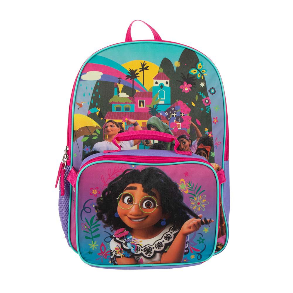 Bioworld Disney Encanto Magic of Family Kids Backpack with Lunch Tote