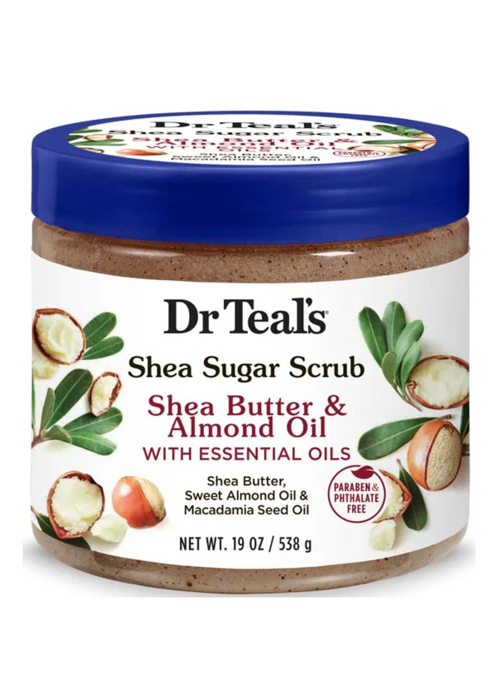 Dr Teal's Shea Sugar Scrub - Shea Butter & Almond Oil; image 1 of 2