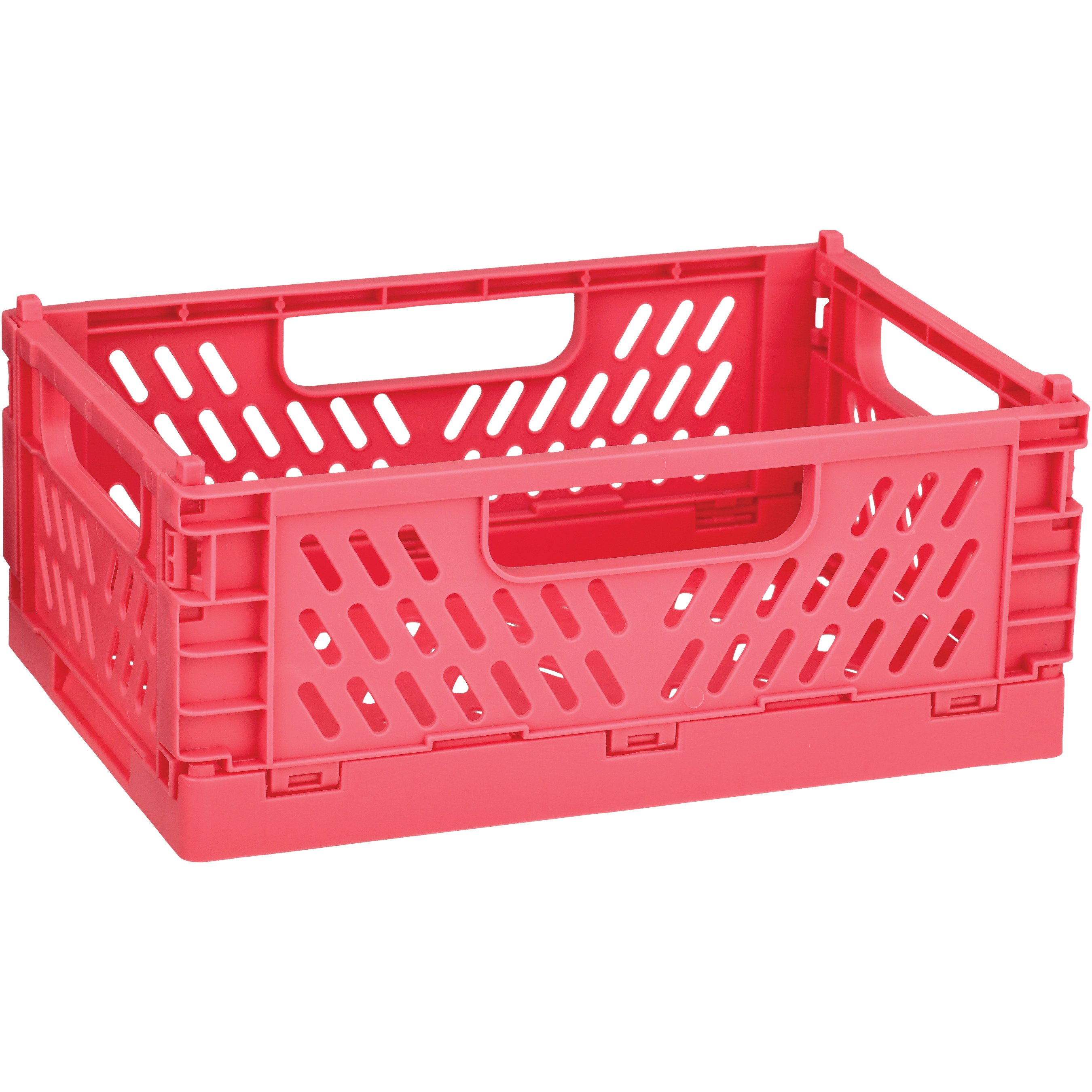 Destination Holiday Collapsible Storage Crate Pink Shop Closet