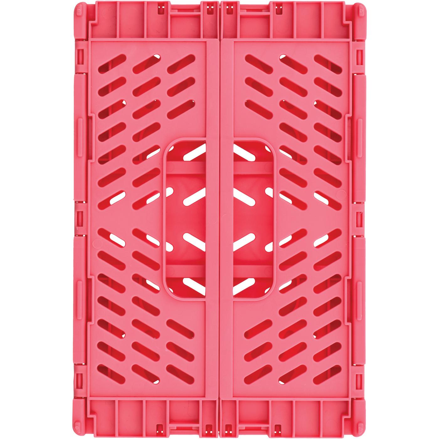 Destination Holiday Collapsible Storage Crate Pink Shop Closet