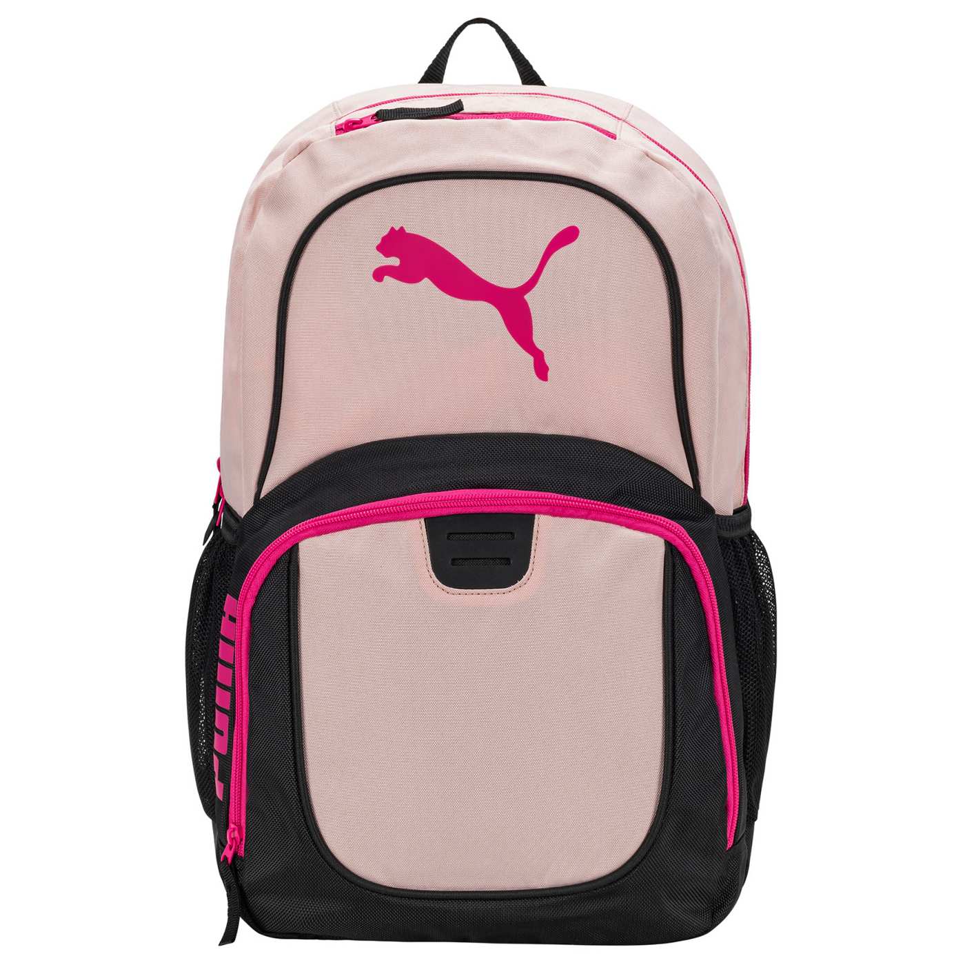 Pink and black store puma backpack