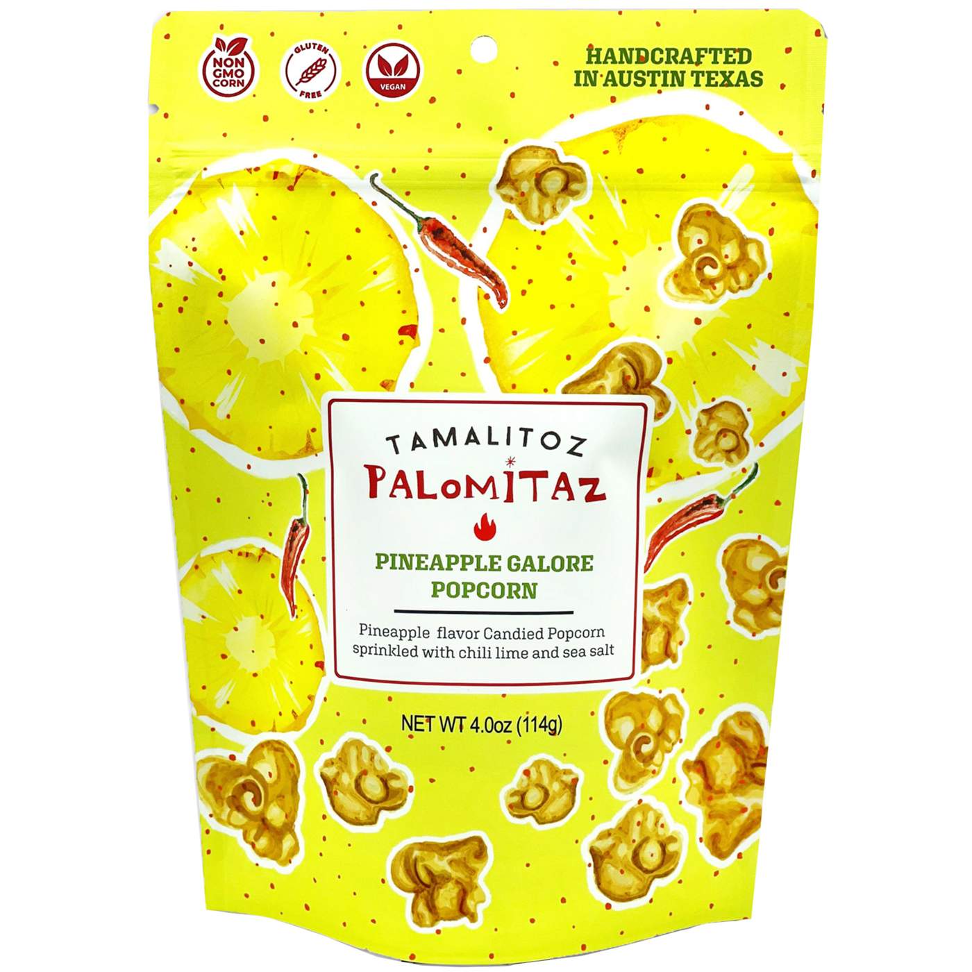 Sugarox Tamalitoz Palomitaz Pineapple Galore Popcorn; image 1 of 2