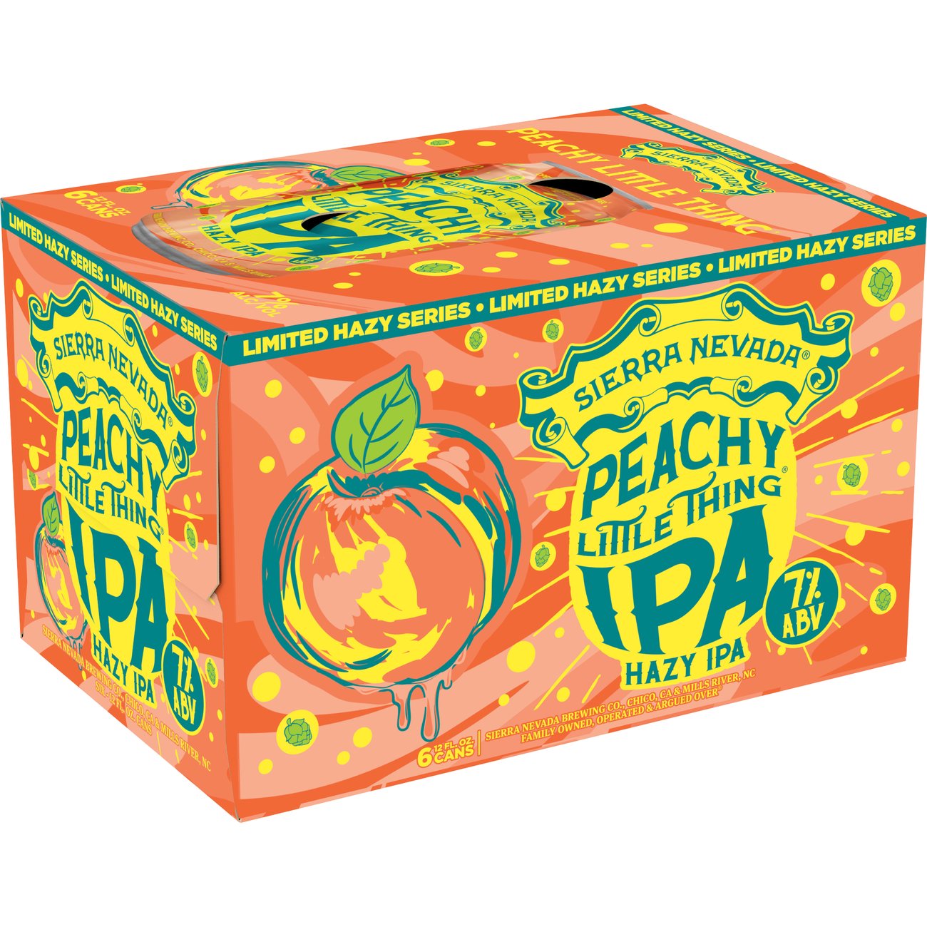 Sierra Nevada Rotating Juicy Little Thing Hazy IPA Beer Cans 6 pk