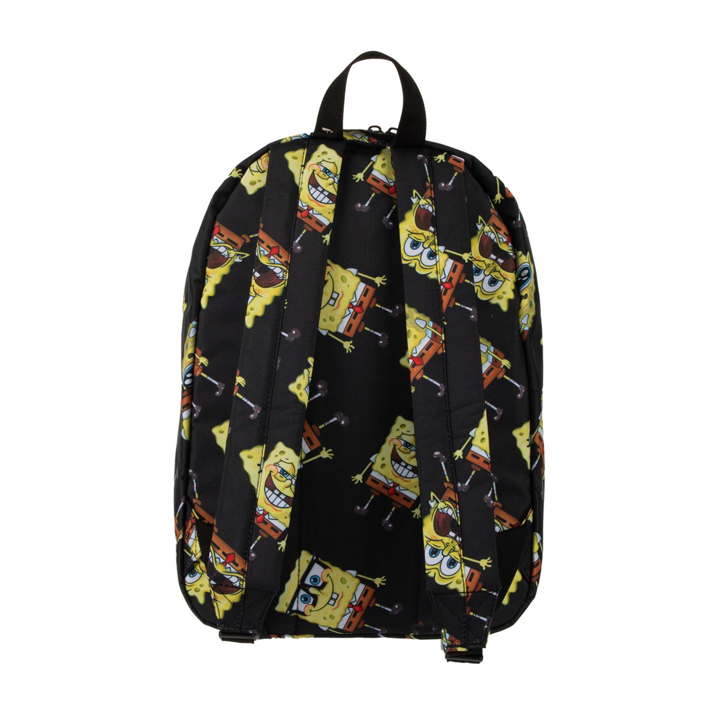 Bioworld Nickelodeon SpongeBob All Over Print Backpack; image 2 of 3