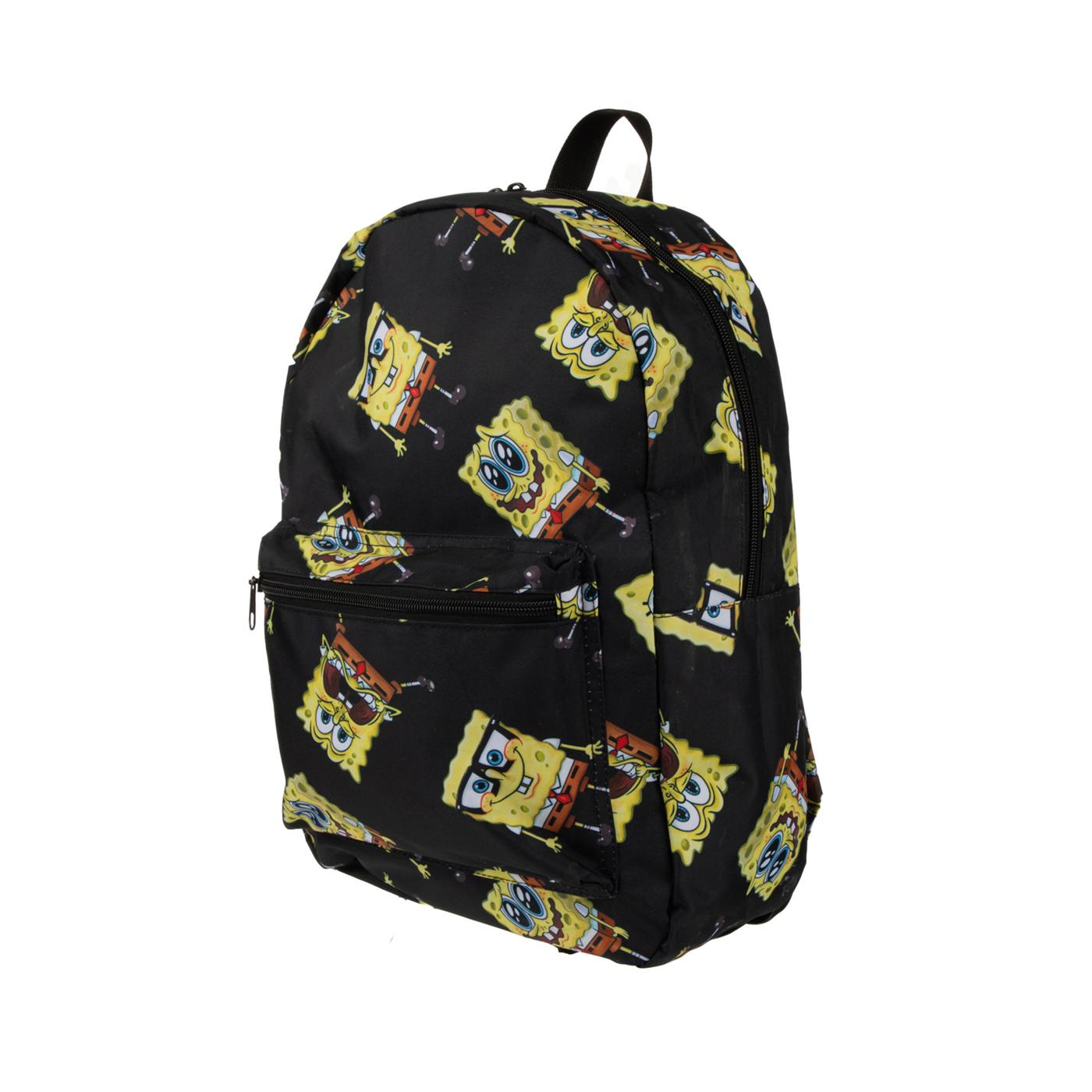 Bioworld Nickelodeon SpongeBob All Over Print Backpack; image 3 of 3