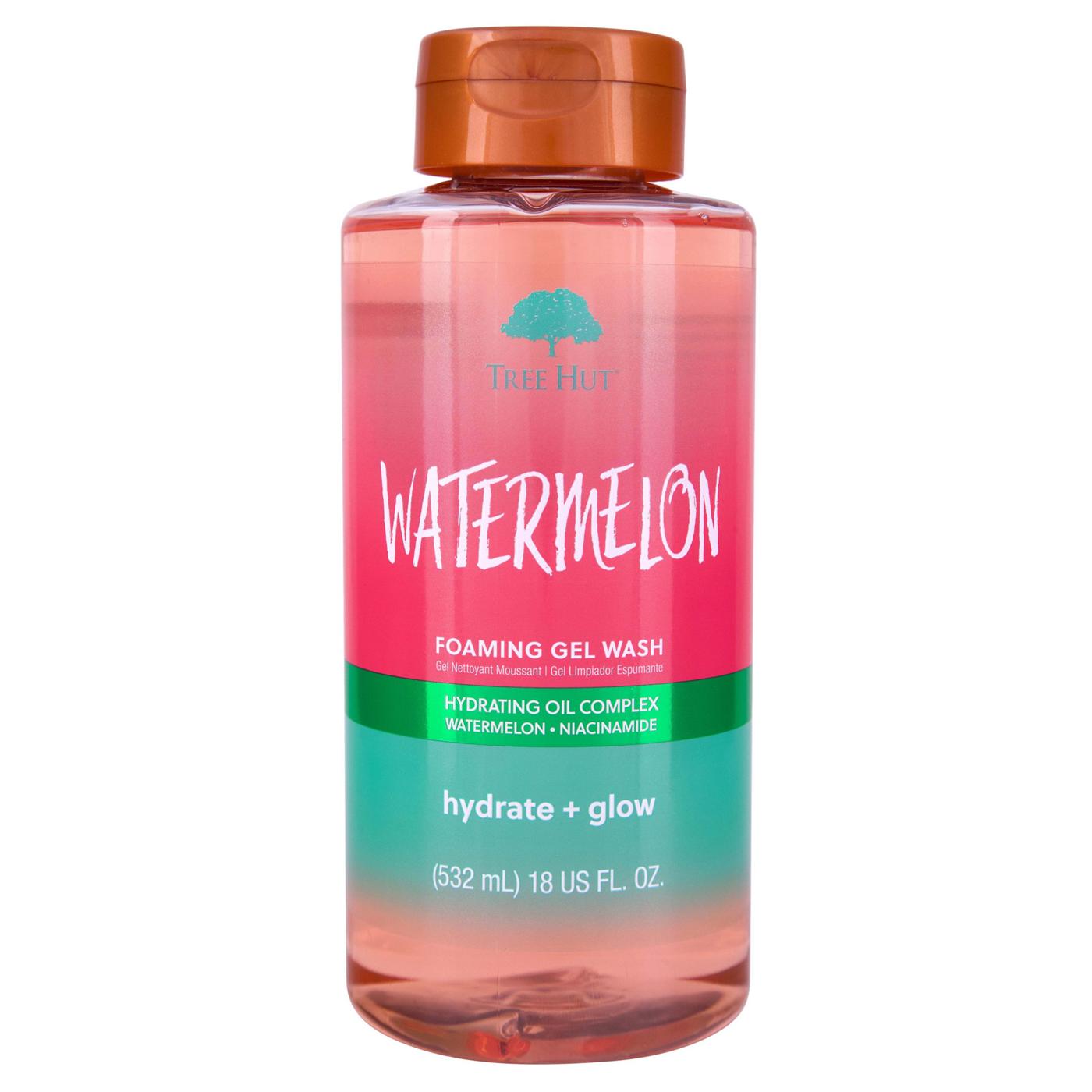 Tree Hut Foaming Gel Wash - Watermelon; image 1 of 3