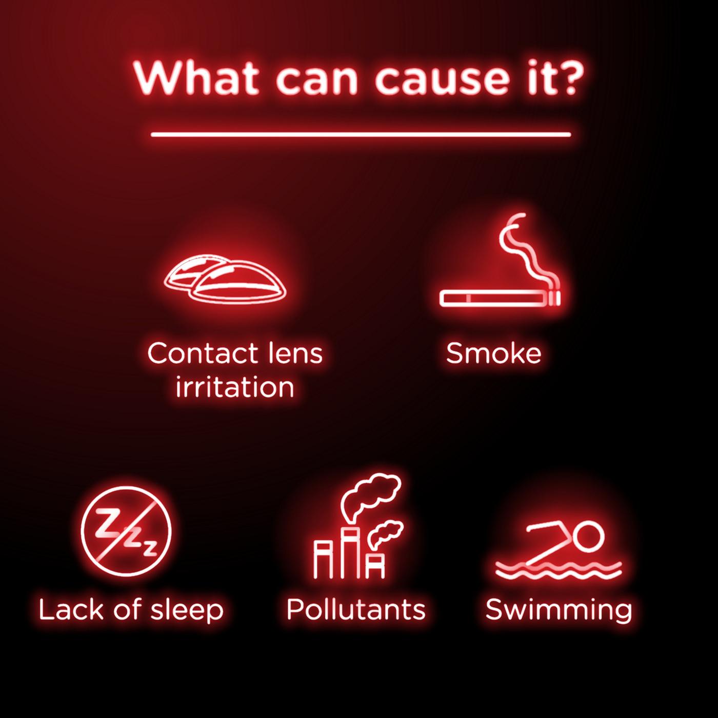 Visine Red Eye Hydrating Comfort Lubricant & Redness Reliever Eye Drops; image 5 of 6