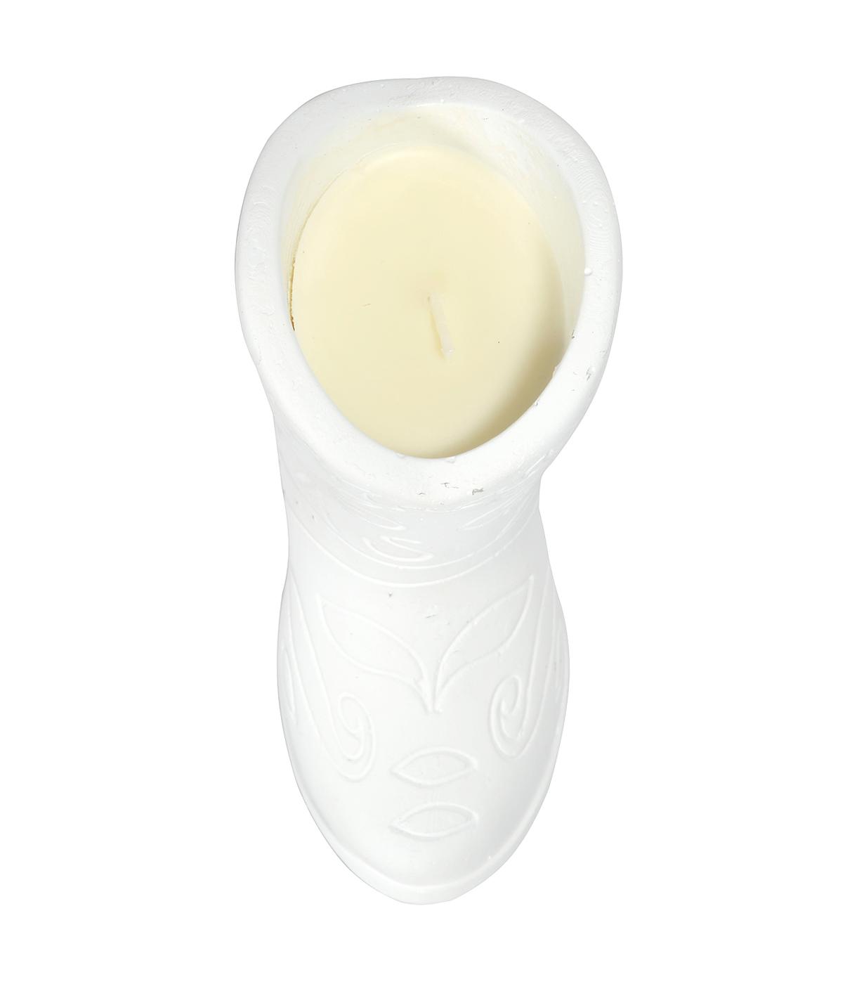 Foundry Candle Co. Prickly Pear Scented Cowboy Boot Candle White Shop Candles at HEB